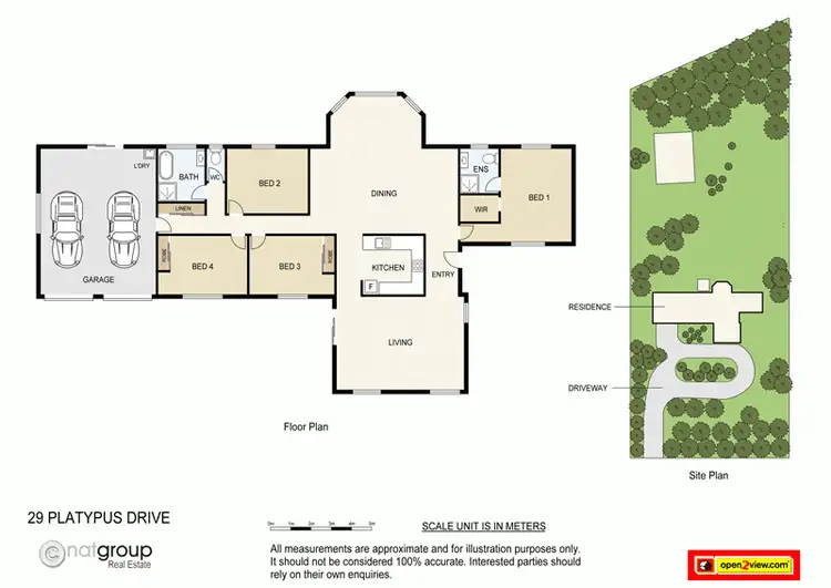 Floorplan of Homely house listing, 29 - 31 Platypus Drive, Greenbank QLD 4124