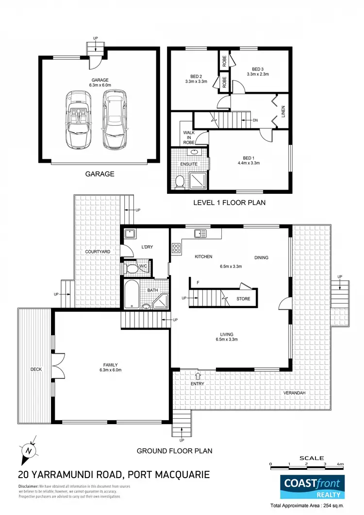 Floorplan of Homely house listing, 20 Yarramundi Road, Port Macquarie NSW 2444