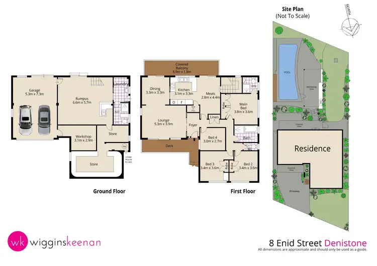 Floorplan of Homely house listing, 8 Enid Street, Denistone NSW 2114