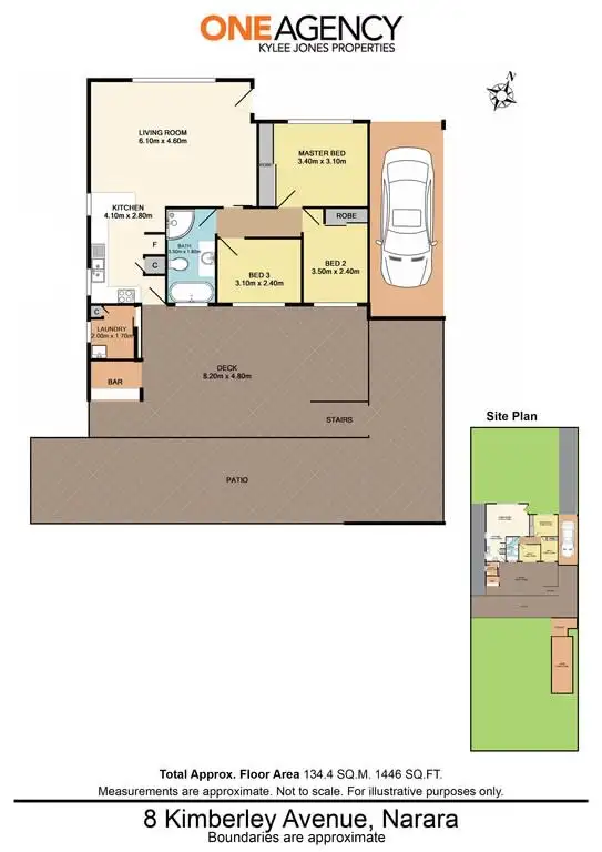 Floorplan of Homely house listing, 8 Kimberley Avenue, Narara NSW 2250