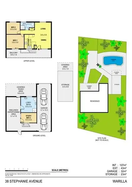 Floorplan of Homely house listing, 38 Stephanie Avenue, Warilla NSW 2528