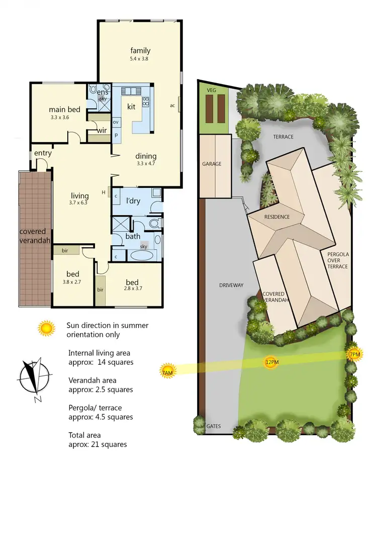 Floorplan of Homely house listing, 25 Malcolm Road, Langwarrin VIC 3910