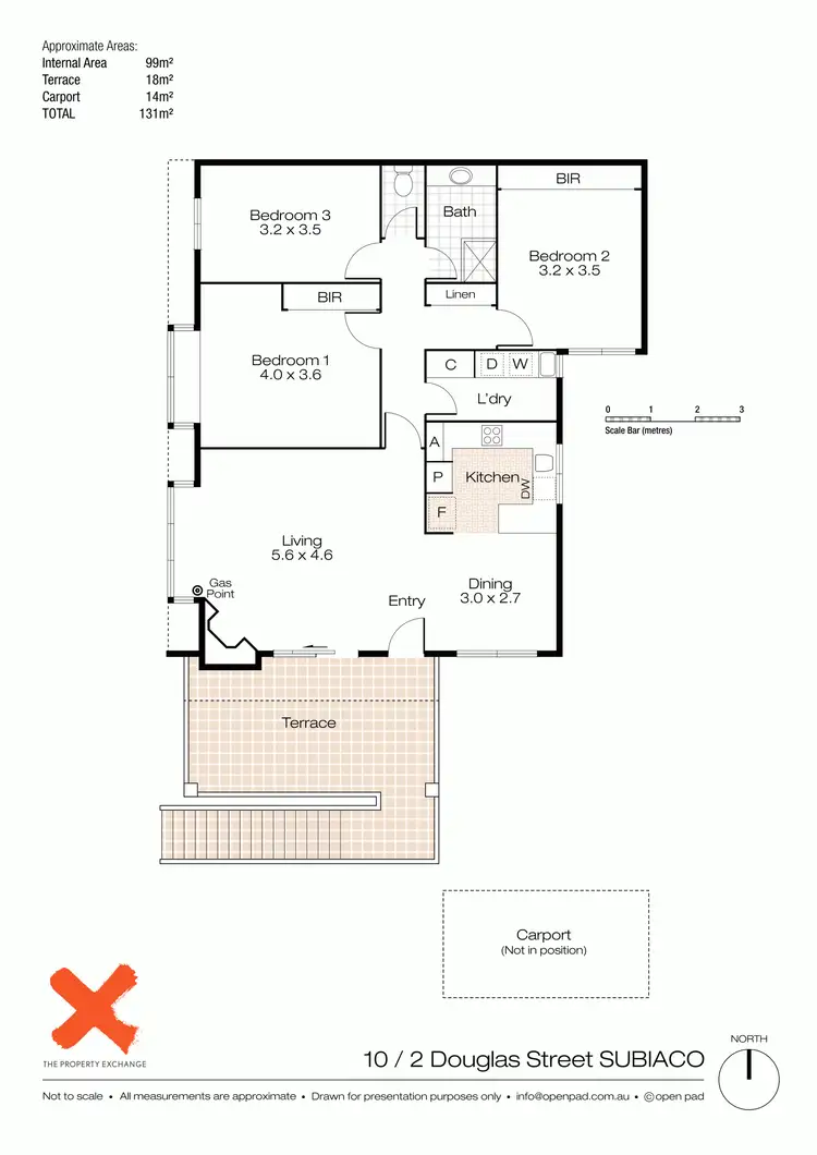 Floorplan of Homely apartment listing, 10/2 Douglas Avenue, Subiaco WA 6008
