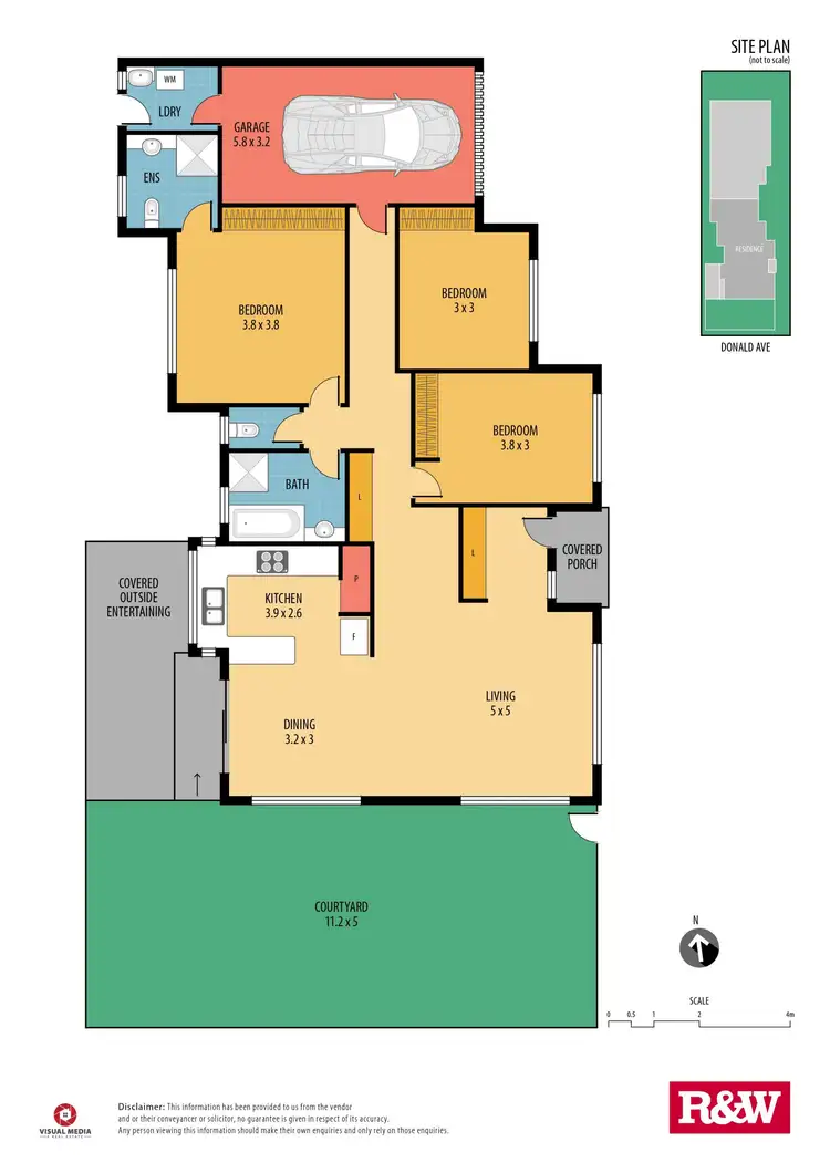 Floorplan of Homely villa listing, 1/51 Donald Avenue, Umina Beach NSW 2257