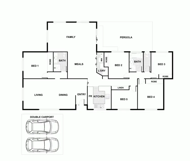 Floorplan of Homely house listing, 6 McClaughry Place, Gowrie ACT 2904