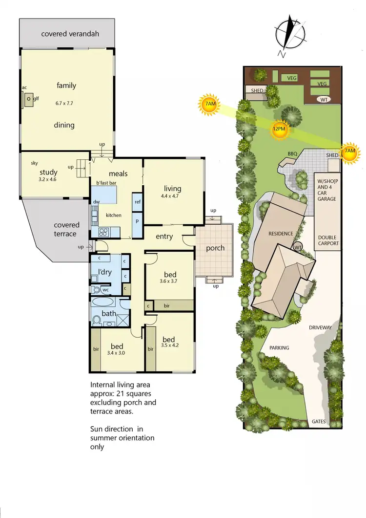 Floorplan of Homely house listing, 14 Edward Street, Langwarrin VIC 3910