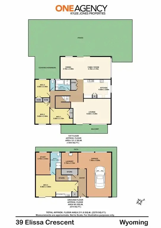 Floorplan of Homely house listing, 39 Elissa Crescent, Wyoming NSW 2250