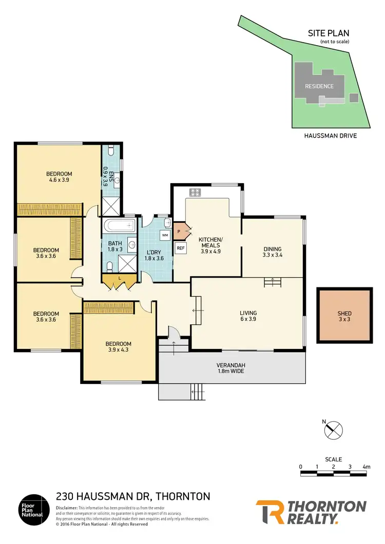 Floorplan of Homely house listing, 230 Haussman Drive, Thornton NSW 2322