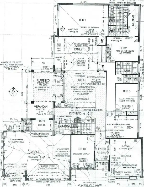 Floorplan of Homely house listing, 6 Arava Circle, Aveley WA 6069