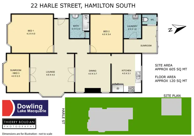 Floorplan of Homely house listing, 22 Harle Street, Hamilton South NSW 2303