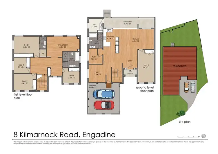 Floorplan of Homely house listing, 8 Kilmarnock Road, Engadine NSW 2233
