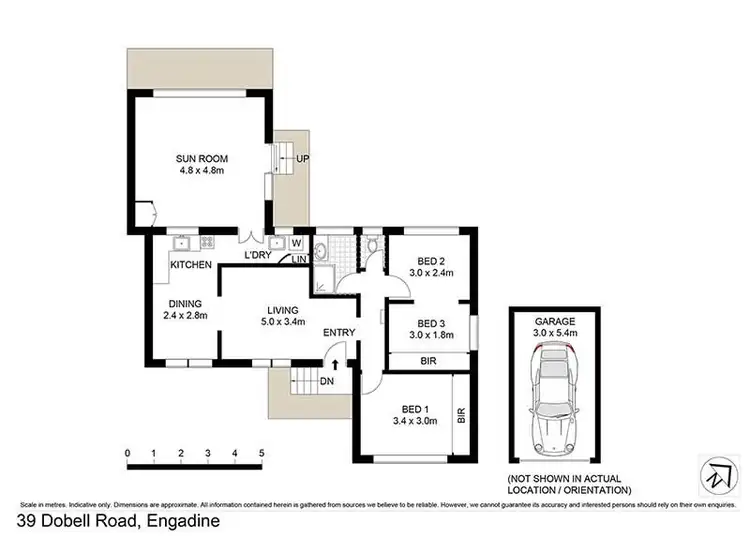 Floorplan of Homely house listing, 39 Dobell road, Engadine NSW 2233