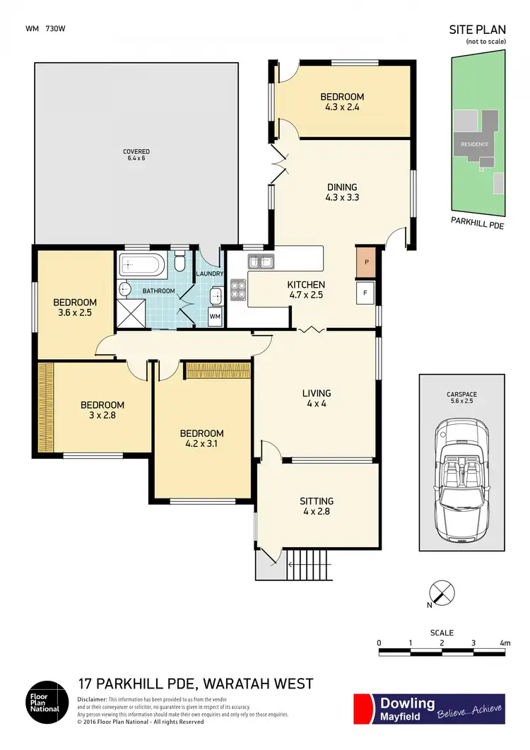 Floorplan of Homely house listing, 17 Parkhill Parade, Waratah West NSW 2298