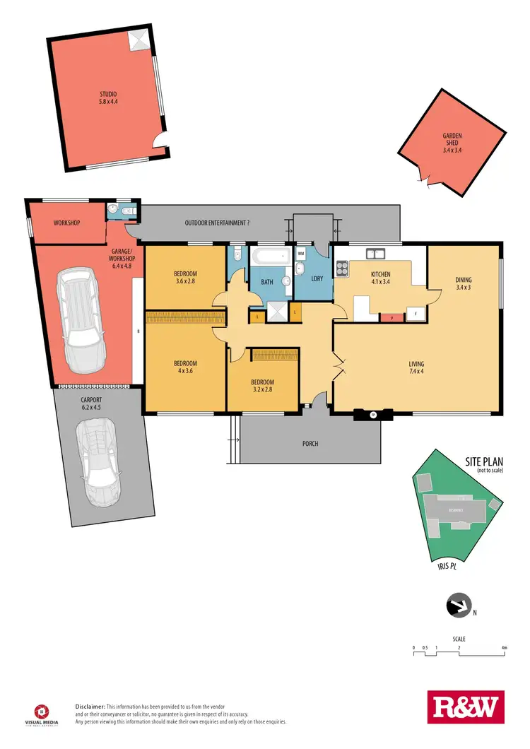 Floorplan of Homely house listing, 7 Iris Place, Woy Woy NSW 2256
