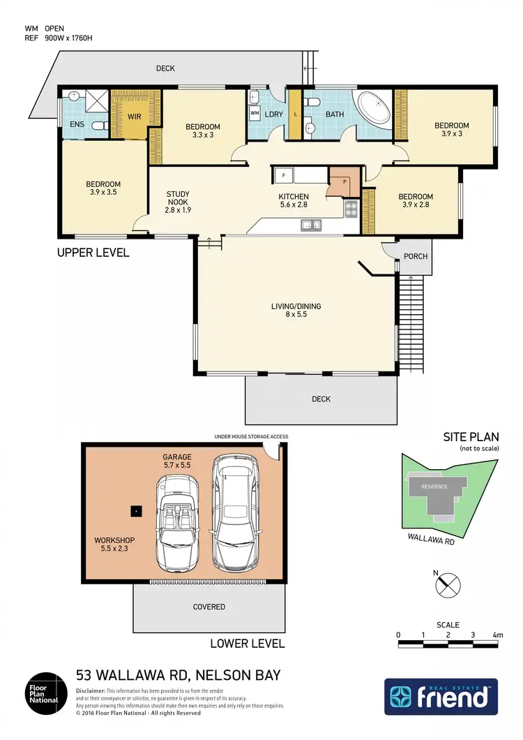 Floorplan of Homely house listing, 53 Wallawa Road, Nelson Bay NSW 2315