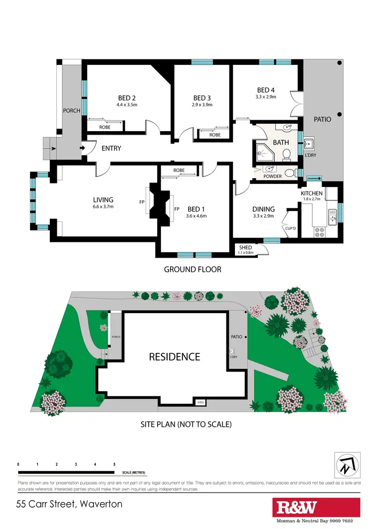 Floorplan of Homely house listing, 55 Carr Street, Waverton NSW 2060