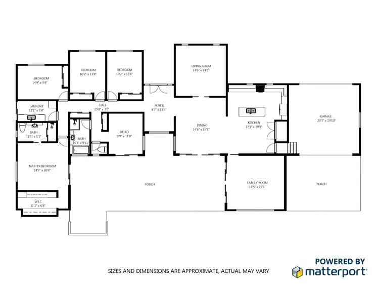 Floorplan of Homely house listing, 85 Mal Campbell Drive, Craignish QLD 4655