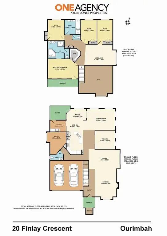 Floorplan of Homely house listing, 20 Finlay Crescent, Ourimbah NSW 2258