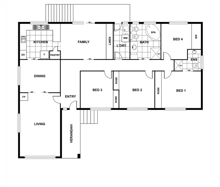 Floorplan of Homely house listing, 25 Osmand Street, Wanniassa ACT 2903