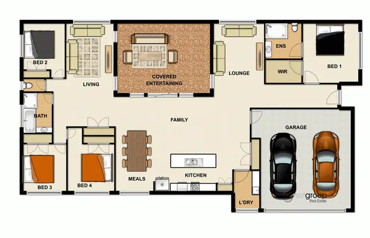 Floorplan of Homely house listing, 7-11 Creekside Crescent, Jimboomba QLD 4280