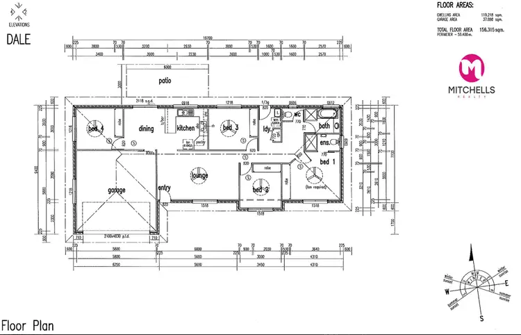 Floorplan of Homely house listing, 6 Hough Way, Wondunna QLD 4655