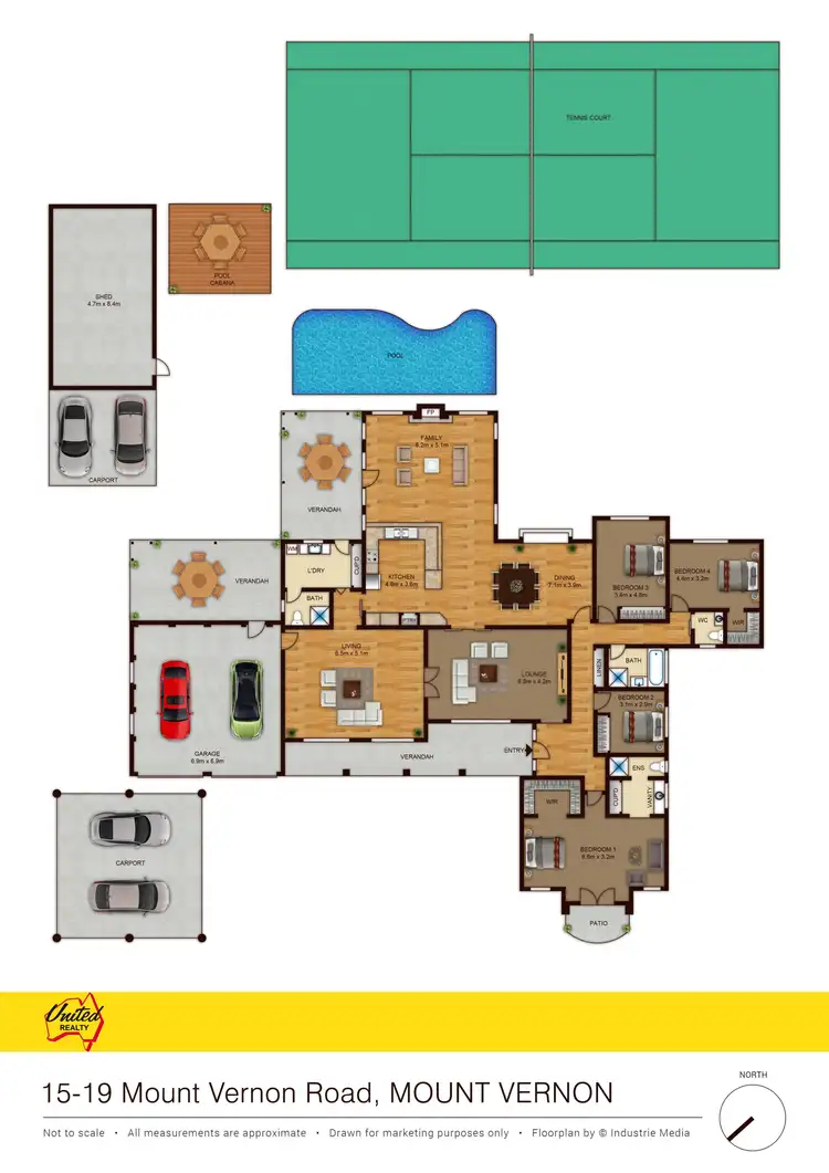 Floorplan of Homely house listing, 15 Mount Vernon Road, Mount Vernon NSW 2178