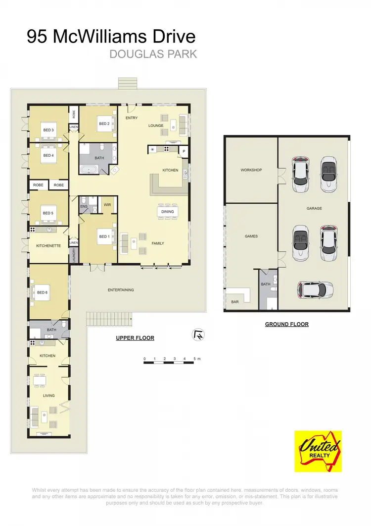 Floorplan of Homely rural property listing, 95 McWilliam Drive, Douglas Park NSW 2569