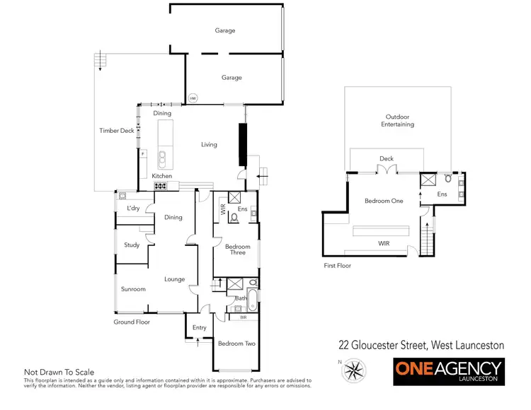 Floorplan of Homely house listing, 22 Gloucester Street, West Launceston TAS 7250