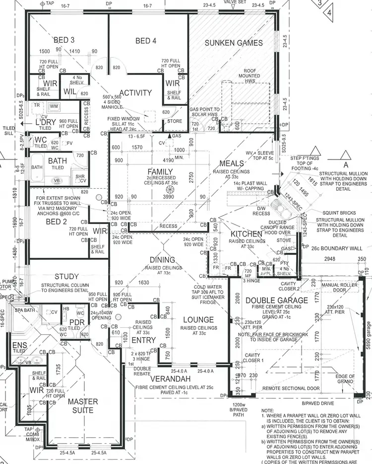 Floorplan of Homely house listing, 86 Fantail Crescent, Ellenbrook WA 6069