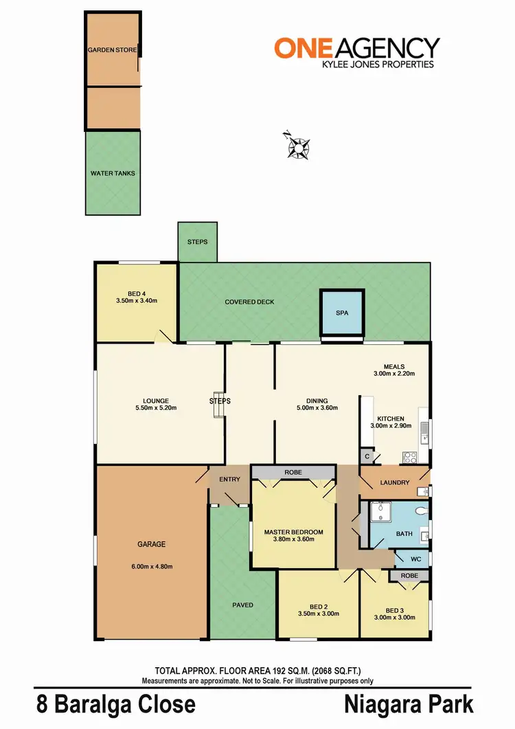 Floorplan of Homely house listing, 8 Baralga Close, Niagara Park NSW 2250
