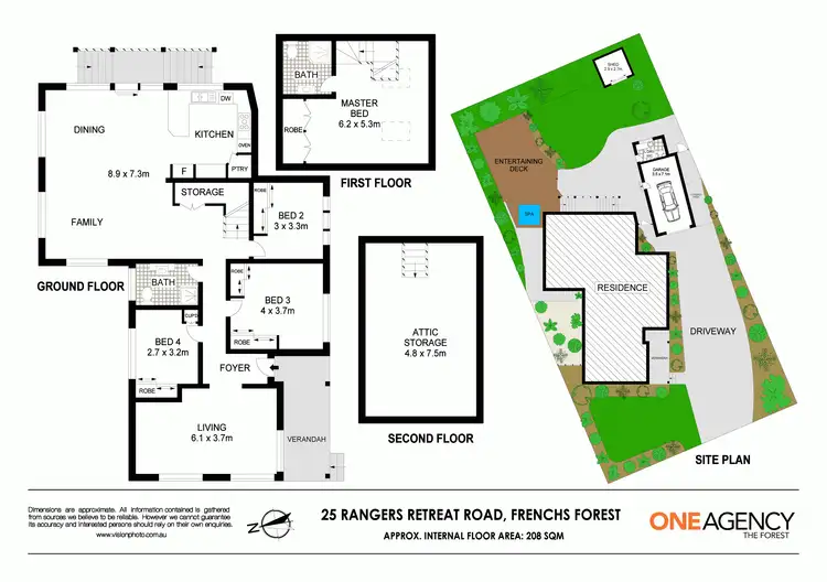 Floorplan of Homely house listing, 25 Rangers Retreat Road, Frenchs Forest NSW 2086