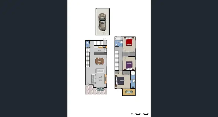 Floorplan of Homely townhouse listing, 3/115 Hansen Street, Moorooka QLD 4105