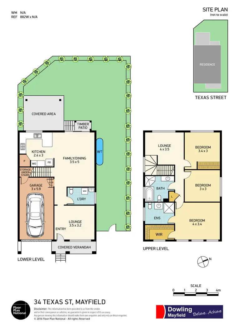 Floorplan of Homely house listing, 34 Texas Street, Mayfield NSW 2304