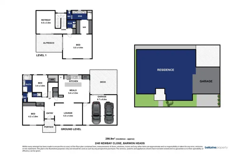 Floorplan of Homely townhouse listing, 2/45 Newbay Close, Barwon Heads VIC 3227