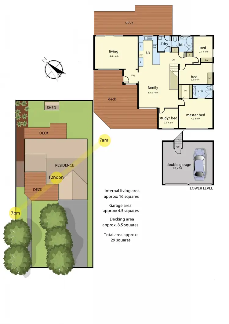 Floorplan of Homely house listing, 25 Anthony Street, Langwarrin VIC 3910