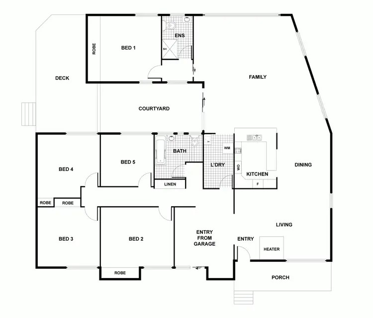Floorplan of Homely house listing, 47 Longmore Crescent, Wanniassa ACT 2903