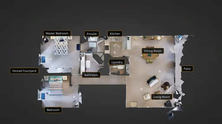 Floorplan of Homely unit listing, 2/81-87 Arlington Esplanade, Clifton Beach QLD 4879