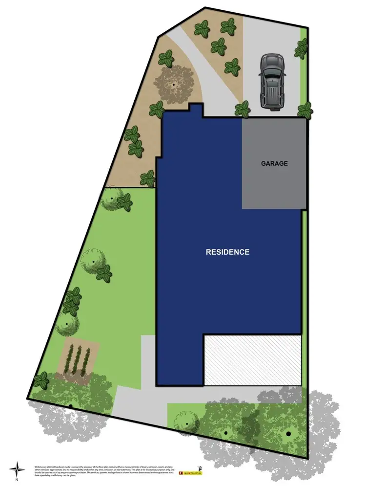 Floorplan of Homely house listing, 3 Chanticleer Place, Barwon Heads VIC 3227