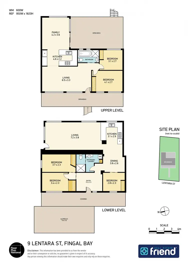 Floorplan of Homely house listing, 9 Lentara Street, Fingal Bay NSW 2315