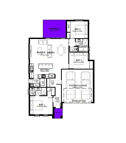 Floorplan of Homely land listing, 22A Frome Avenue, Hampstead Gardens SA 5086