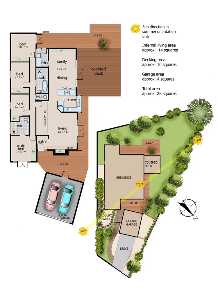 Floorplan of Homely house listing, 4 Bodalla Court, Frankston VIC 3199