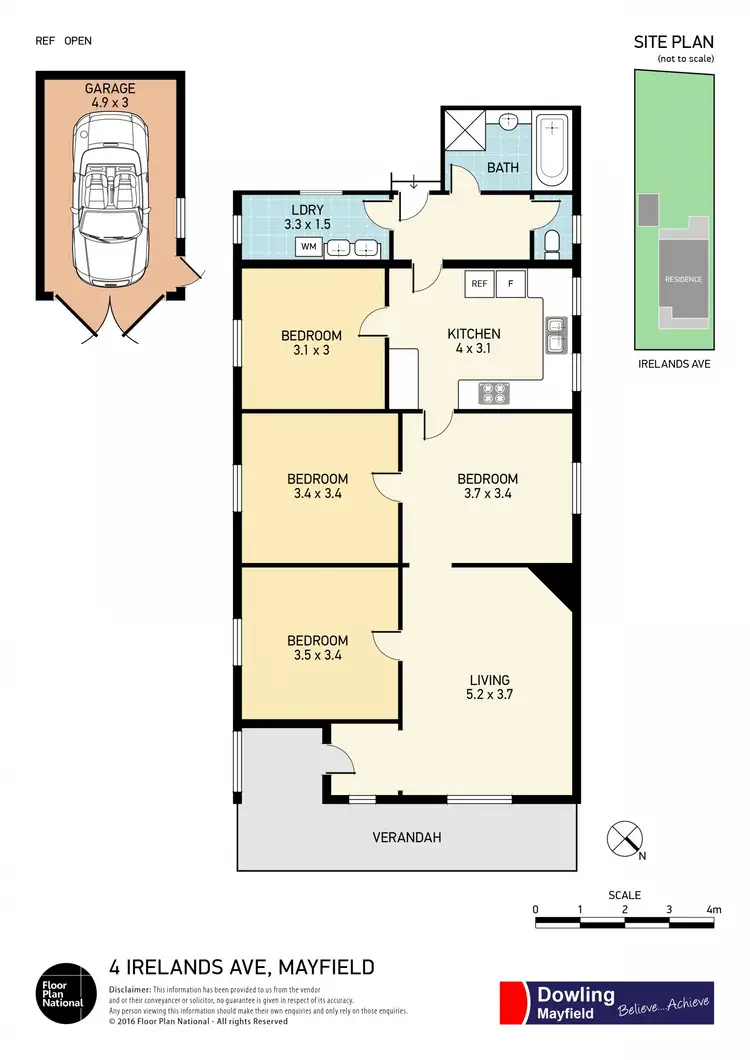 Floorplan of Homely house listing, 4 Irelands Avenue, Mayfield NSW 2304