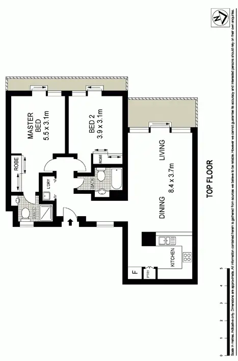 Floorplan of Homely apartment listing, 12/141 Regent Street, Redfern NSW 2016