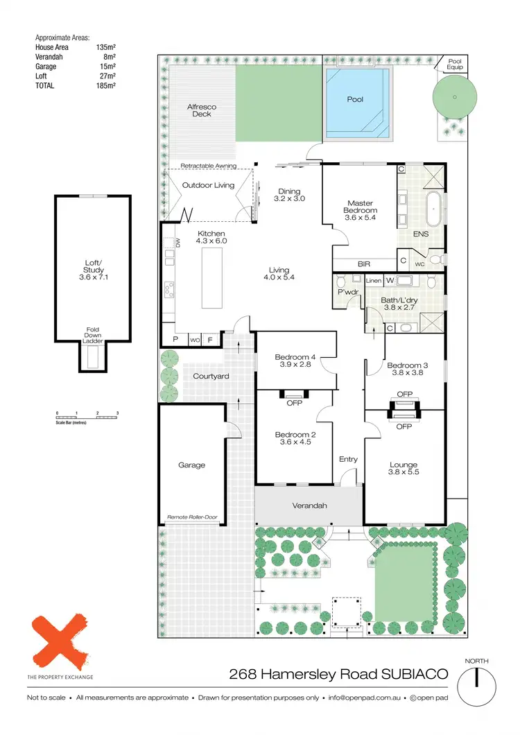 Floorplan of Homely house listing, 268 Hamersley Road, Subiaco WA 6008