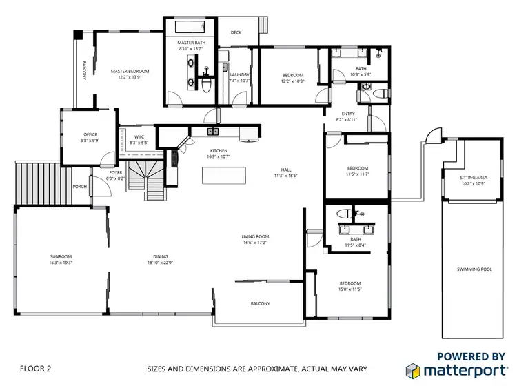 Floorplan of Homely house listing, 5 Swissalp Drive, Urraween QLD 4655