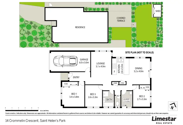 Floorplan of Homely house listing, 14 Crommelin Cres, St Helens Park NSW 2560