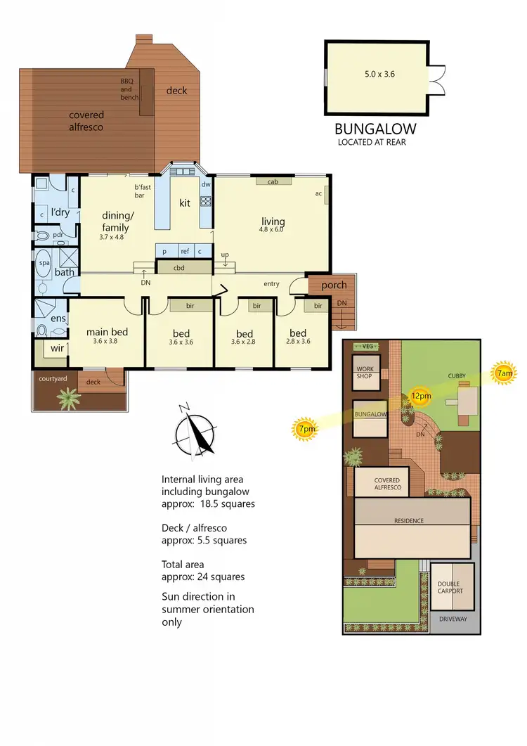 Floorplan of Homely house listing, 23 Maxwell Court, Langwarrin VIC 3910
