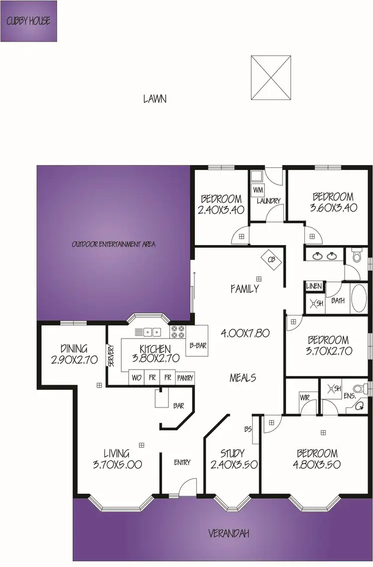 Floorplan of Homely house listing, 320 Penfield Road, Virginia SA 5120