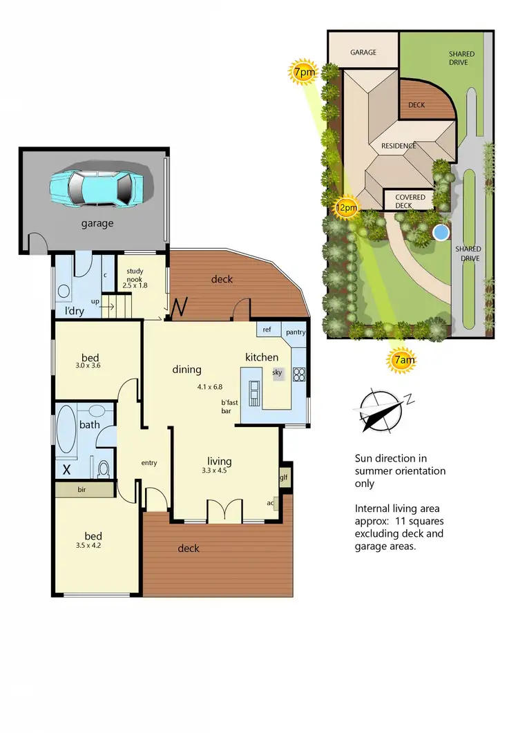 Floorplan of Homely house listing, 1/8 Lawrey Street, Frankston VIC 3199