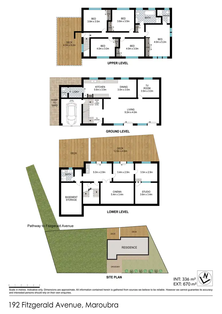 Floorplan of Homely house listing, 192 Fitzgerald Avenue, Maroubra NSW 2035